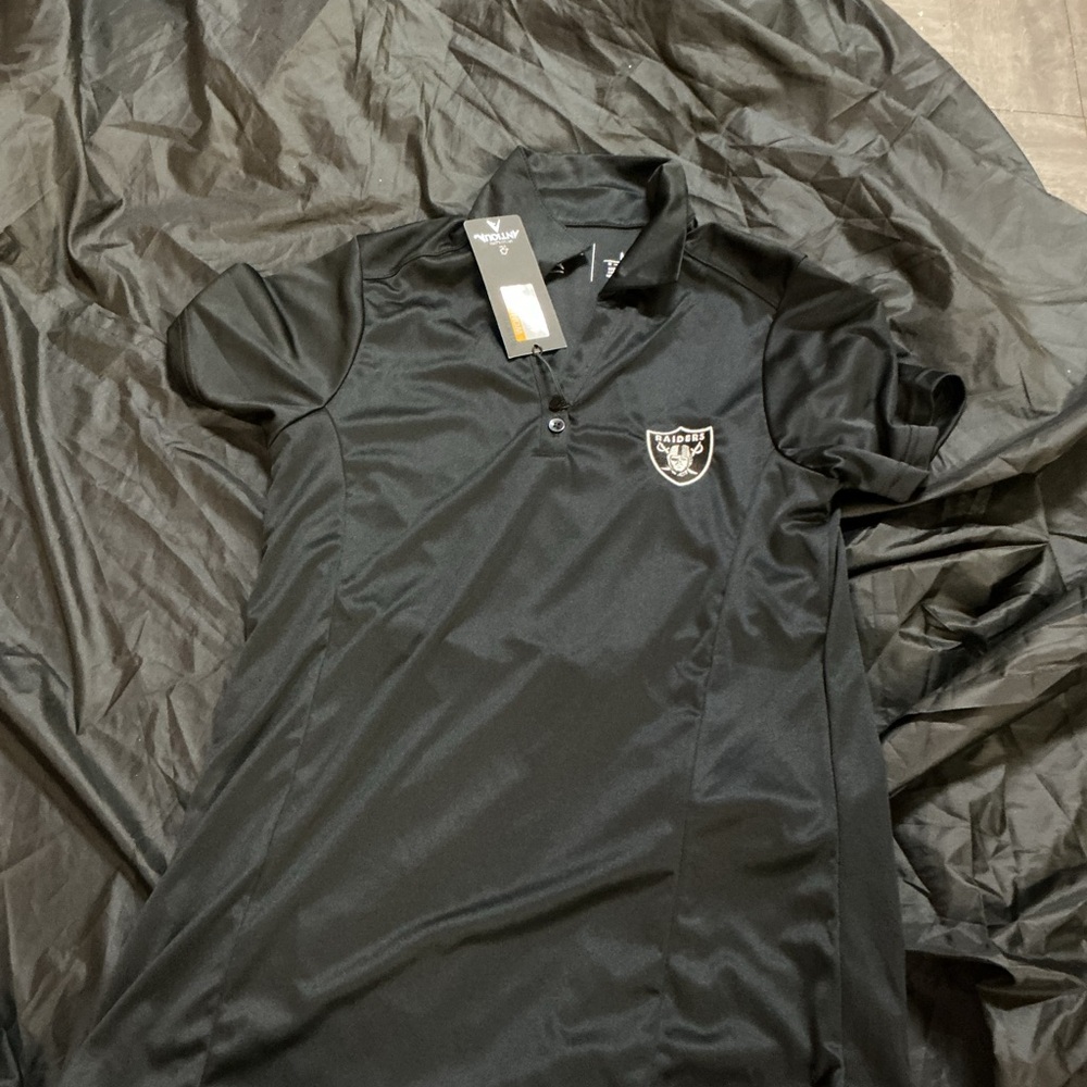 Antigua Black Men's Polo Shirt with Logo